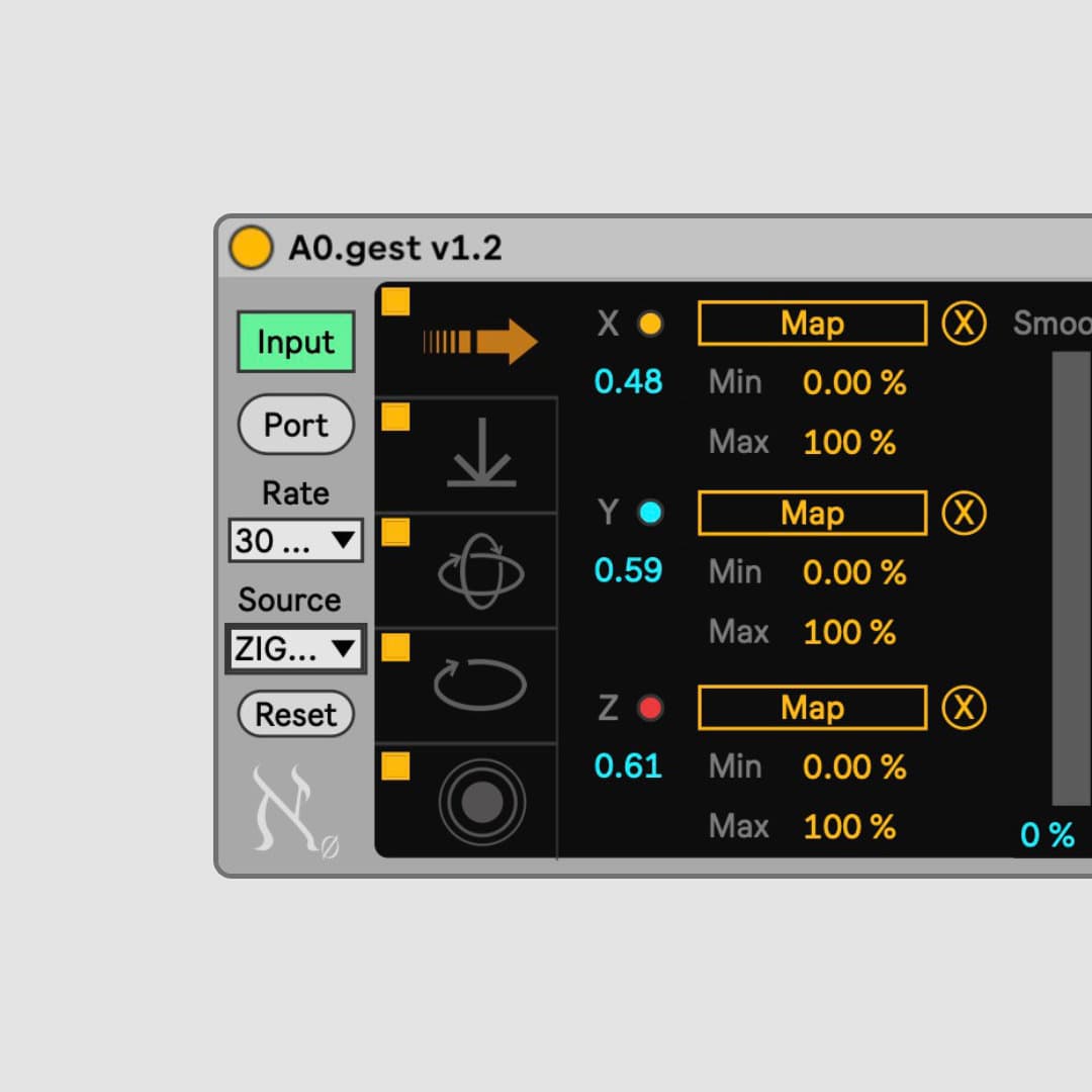 Wirelessly control any Ableton Live parameters with your phone in real-time.