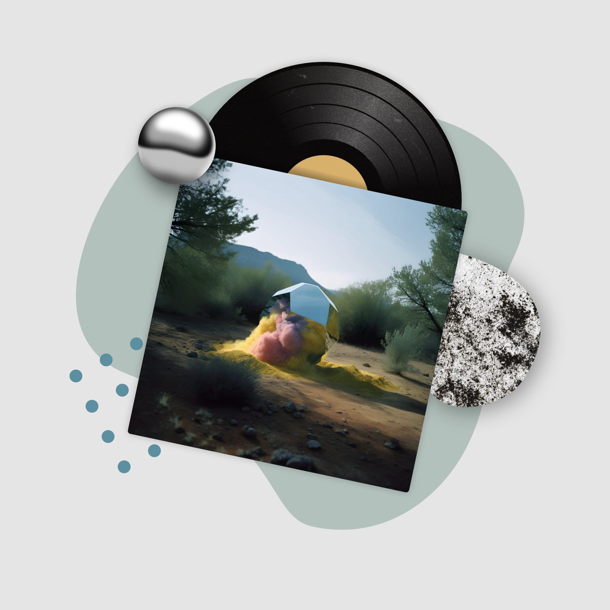 Late To Takayama - Arboreal Release Record Sleeve