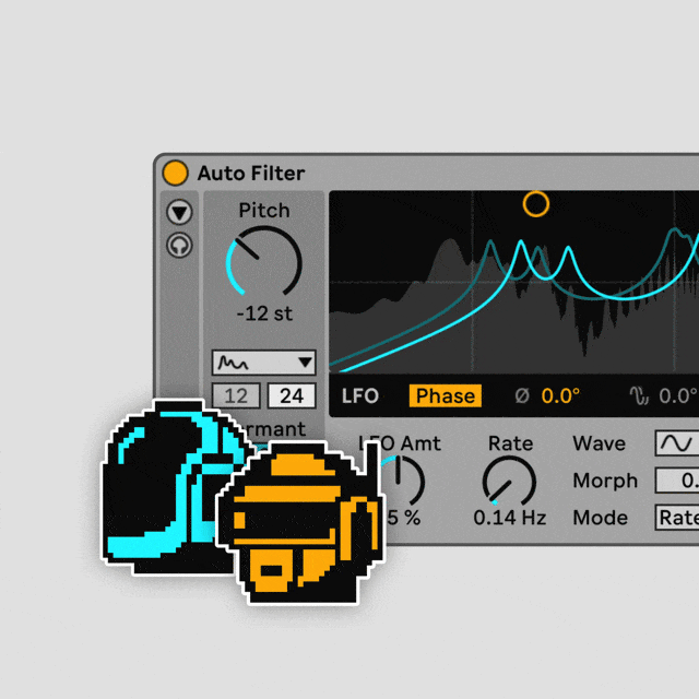 Auto Filter and Expressive Chords in Live 12.2