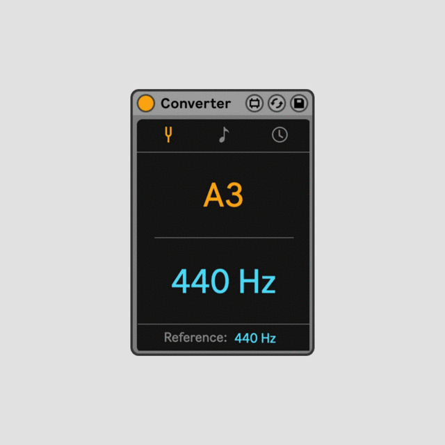 Converter Max For Live device