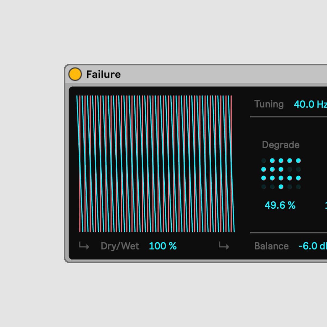 An attempt to model overloaded bass. The synaesthetic shuddering of sound as it pushes against the limits of the recording medium.