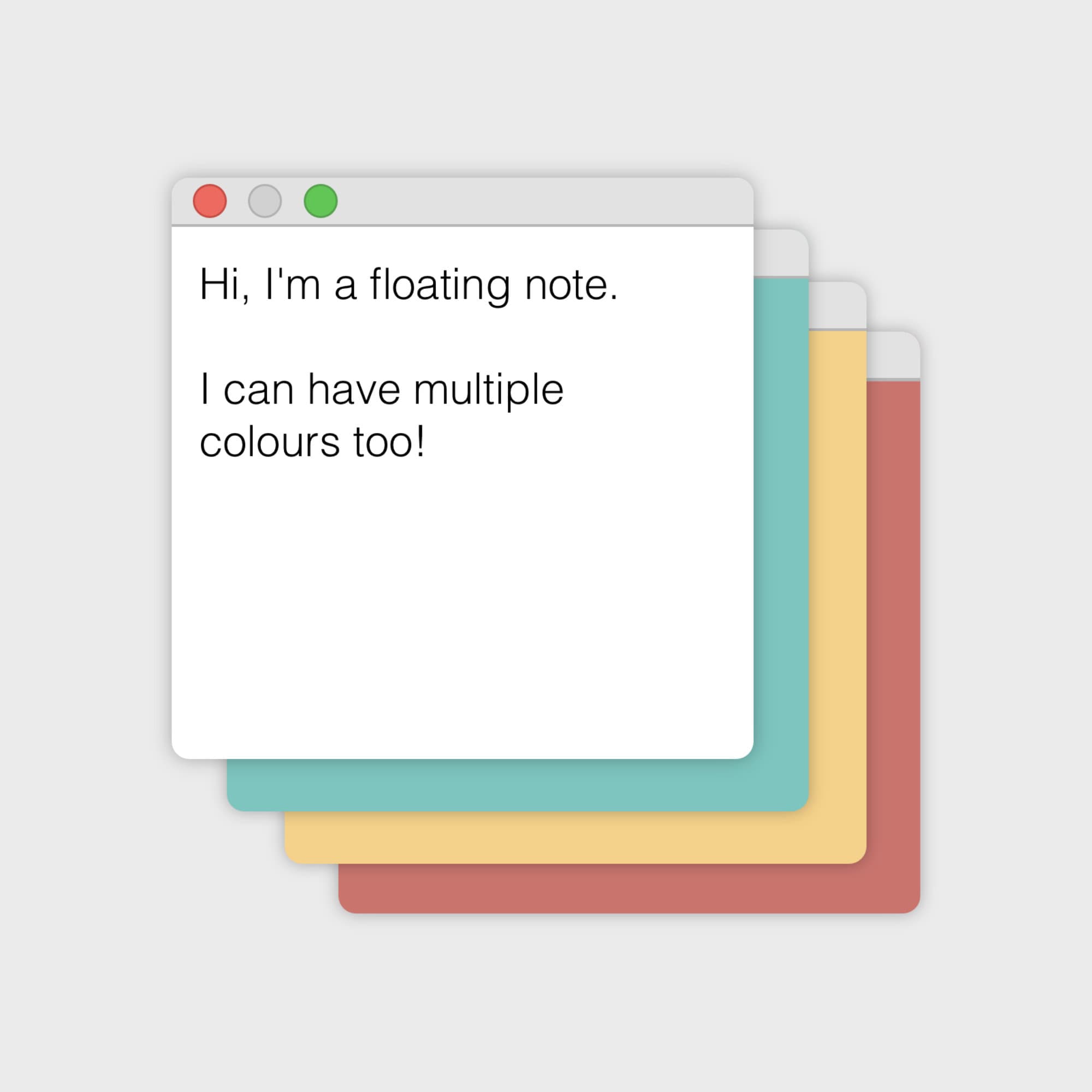 Floating notepads from the NTPD Max For Live device