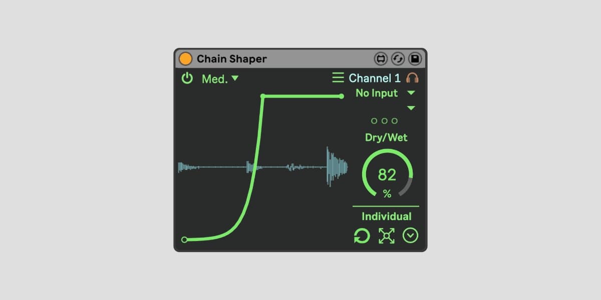 Noir Labs Chain Shaper Max For Live Device Banner