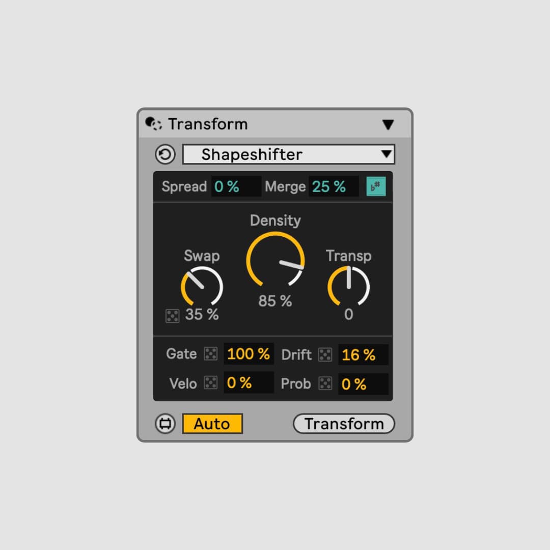 Reshape existing patterns using a variety of techniques.