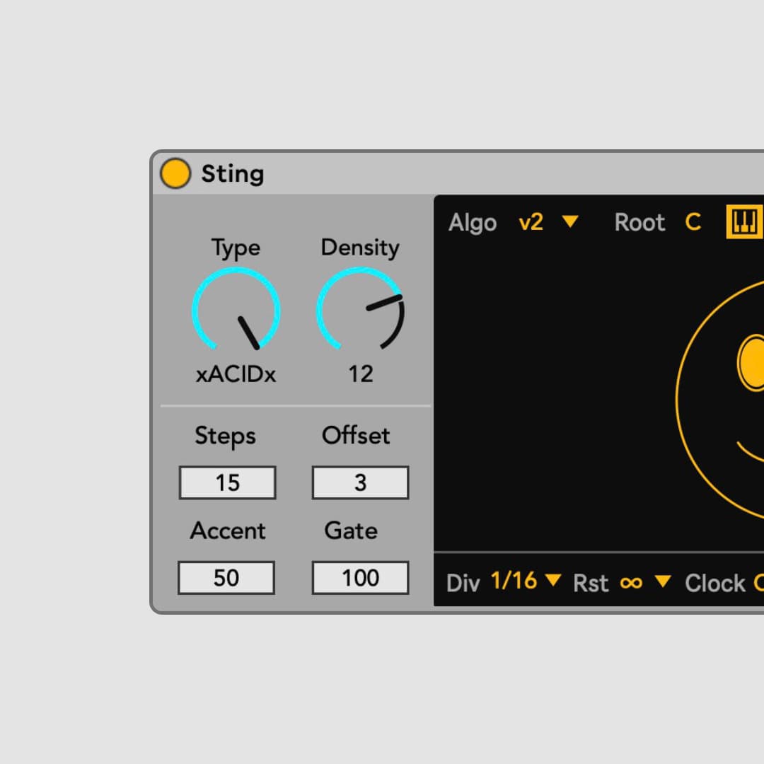 An expressive, improvisational acid line performance system.