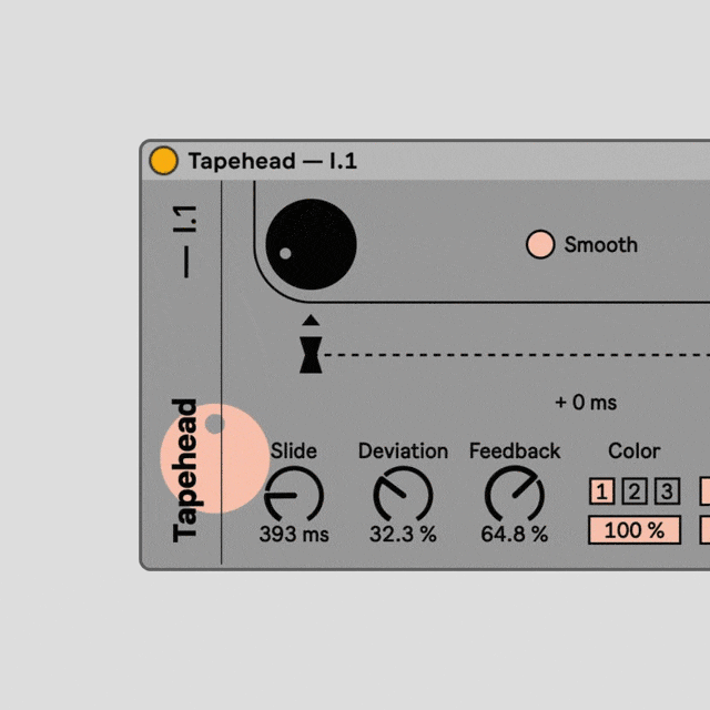 A set of simple audio processing tools that simulate the unique sound and characteristics of tape recording machines playback.